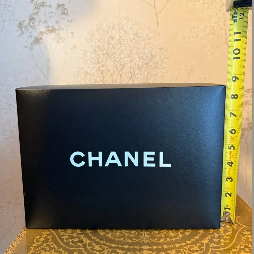 Authentic Chanel bag Box with Tissue Paper, Ribbon - Picture 7 of 13